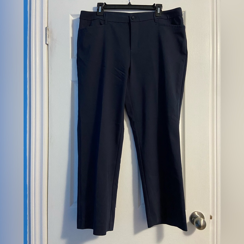 Christopher & Banks Women’s Navy Dress Pants Size L